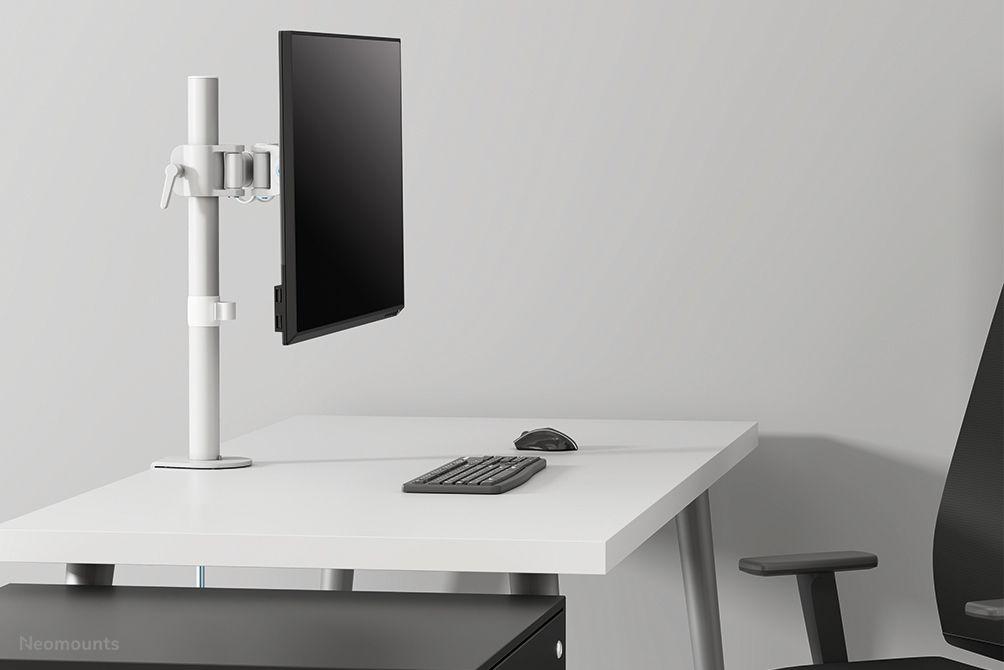 Suporte de Monitor de Secretária NEOMOUNTS NM-D135WHITE (10"-30" - 8 kg - Branco), miniatura 6