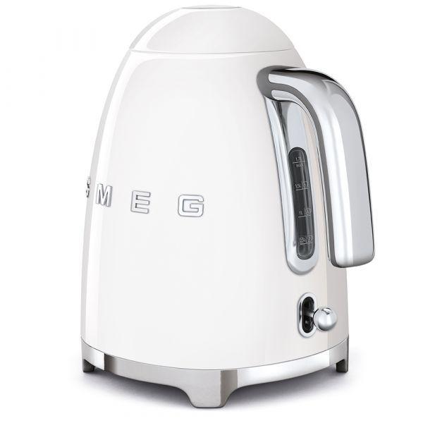 Jarro Elétrico SMEG KLF03WHEU (2400 W - 1,7 L / 7 chávenas - Aço inoxidável - Branco) — miniatura 3