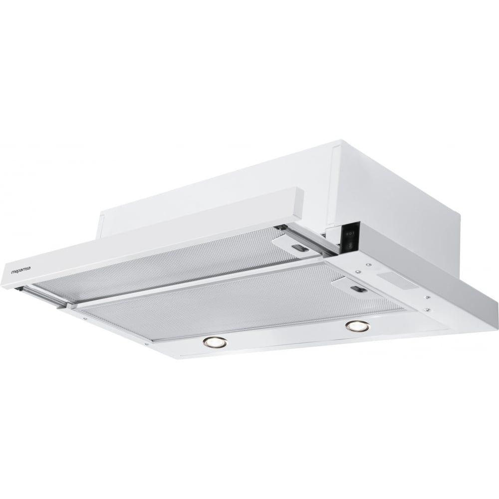 Exaustor Telescópico de Encastre MEPAMSA Superline 60 V2 (60 cm - 43 cm - Branco)