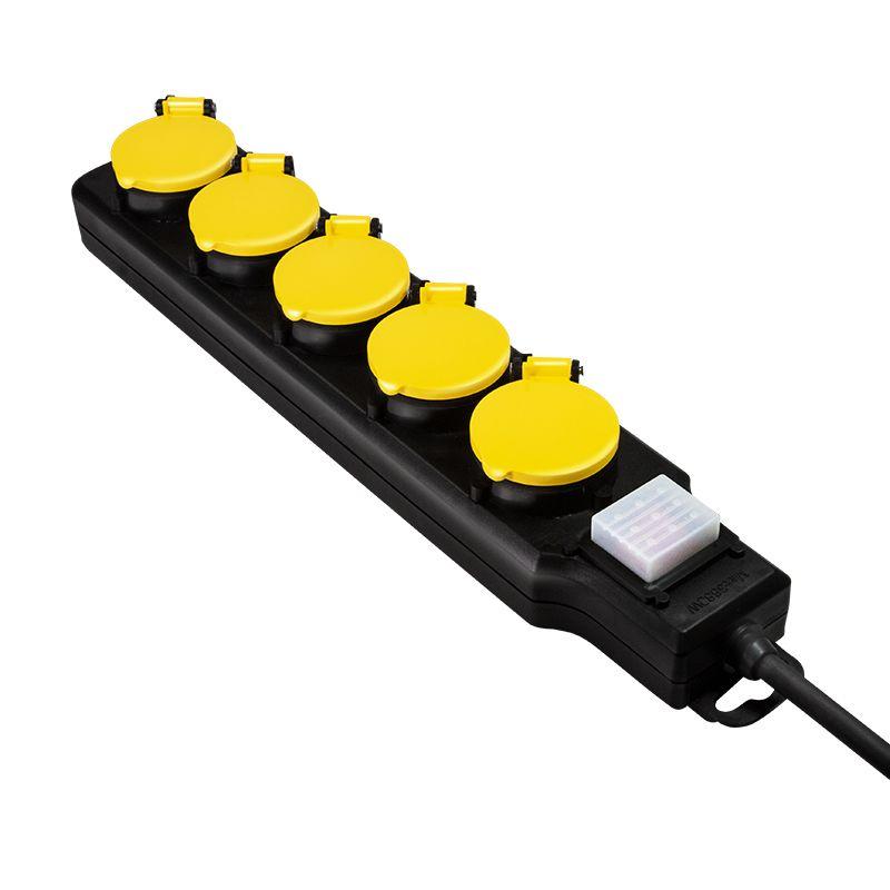 Extensão Elétrica LOGILINK LPS255 (1,5 m - Preto e Amarelo), miniatura 3