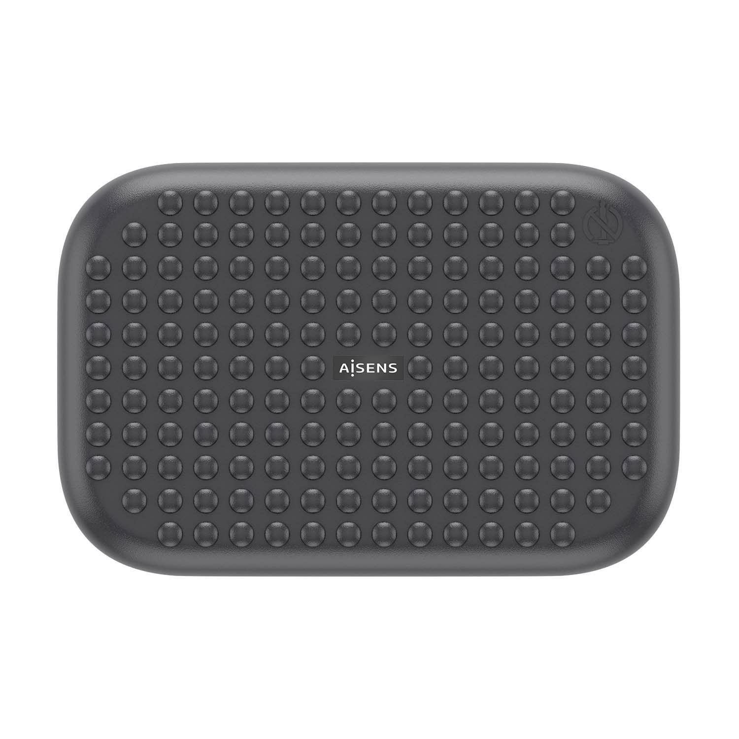 Descanso para Pés Ergonómico AISENS FRT01-265 (HIPS - Preto), miniatura 3