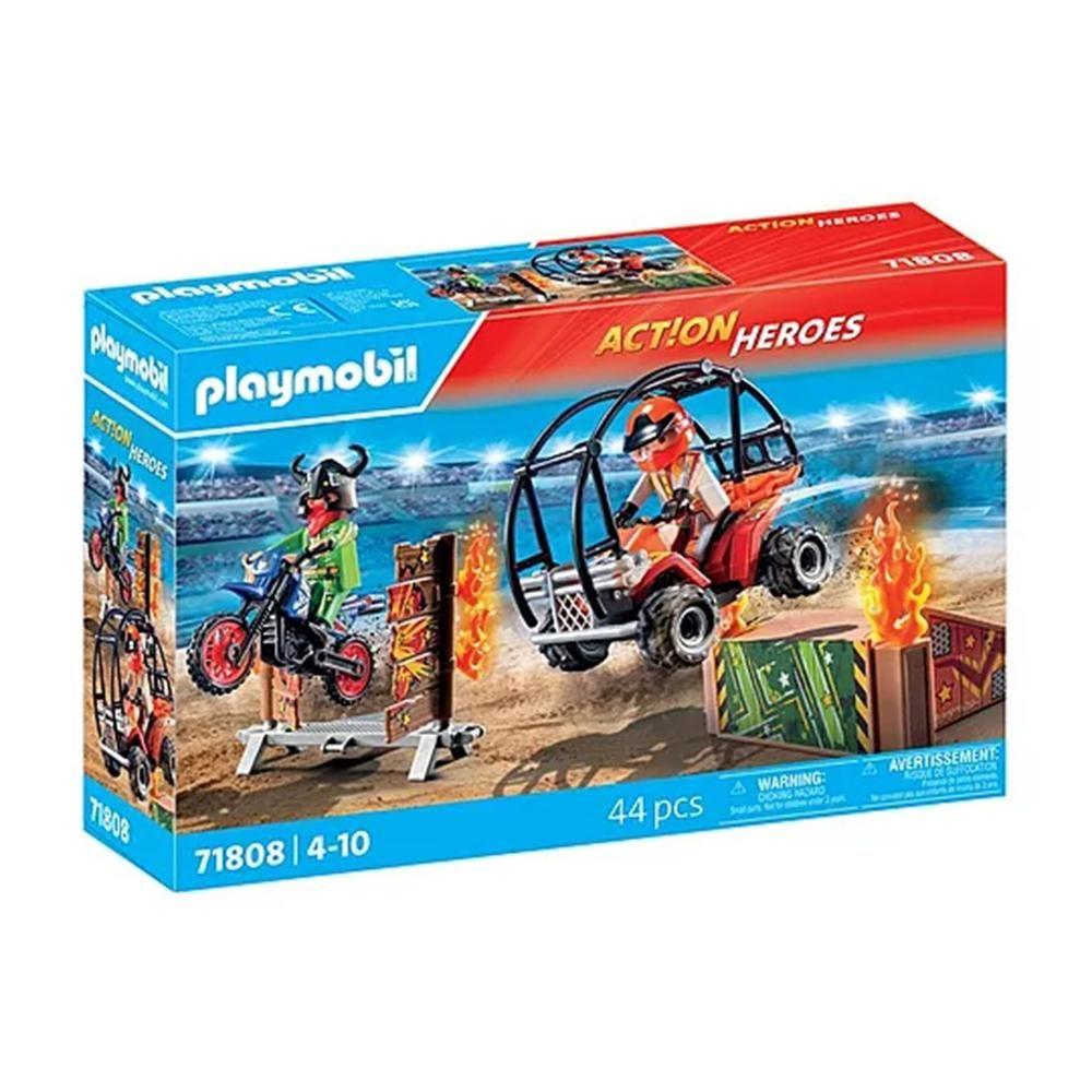 Conjunto de Construção PLAYMOBIL Stunt Show 71808 (4 a 10 anos - Multicor)