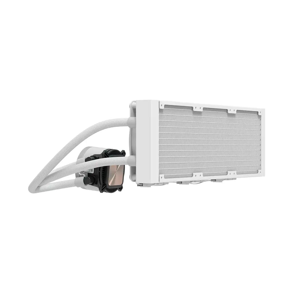 Sistema de Refrigeração Líquida para CPU FRACTAL DESIGN Radius 360 RGB (LGA 1200, AM4, AM5 - 120 mm - RGB - Branco) — miniatura 3