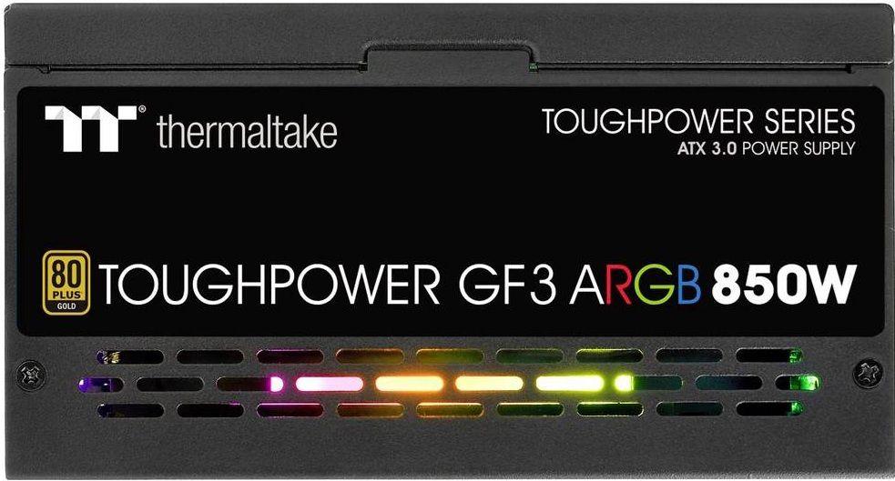 Fonte de Alimentação THERMALTAKE Toughpower GF3 ARGB 850W Gen 5 EU (ATX, micro ATX, Mini-ATX - ATX - 850 W - Preto), miniatura 4