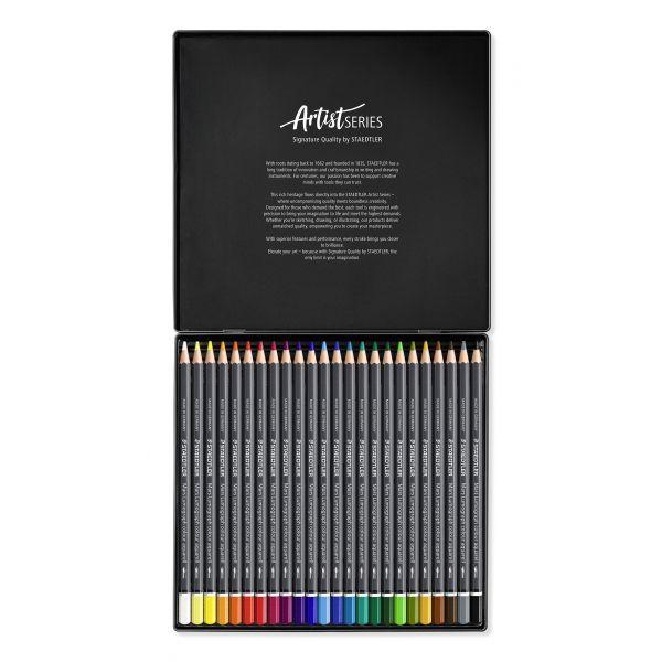 Lápis de Cor Aguareláveis STAEDTLER 104 M24 (Madeira - Cores Sortidas), miniatura 2