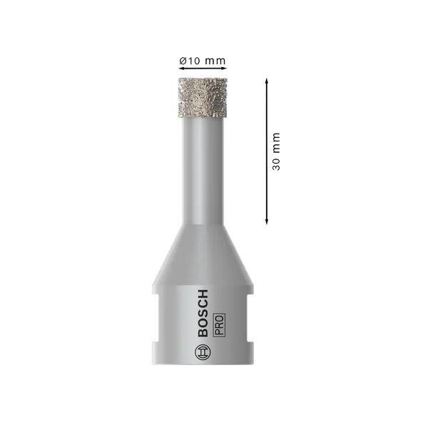Coroa de Perfuração Diamantada BOSCH PRO Ceramic Dry (10 mm - M14), miniatura 3