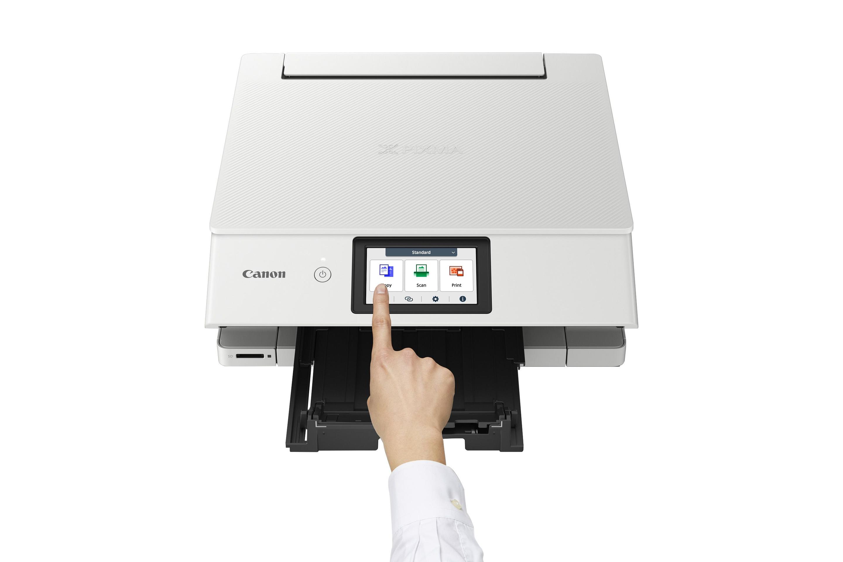 Impressora Multifunções CANON PIXMA TS8751 (A4 - Impressão a cores - 100 folhas - Branco) — miniatura 5