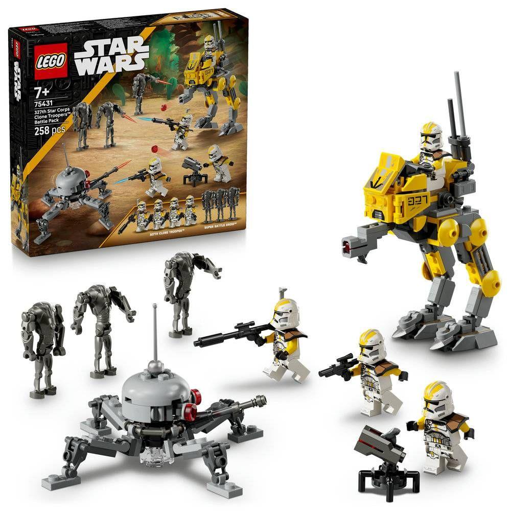 LEGO 75431 Star Wars Pack de Combate Soldados Clone do 327.º Corpo Estelar (7+ anos - 258 peças), miniatura 3
