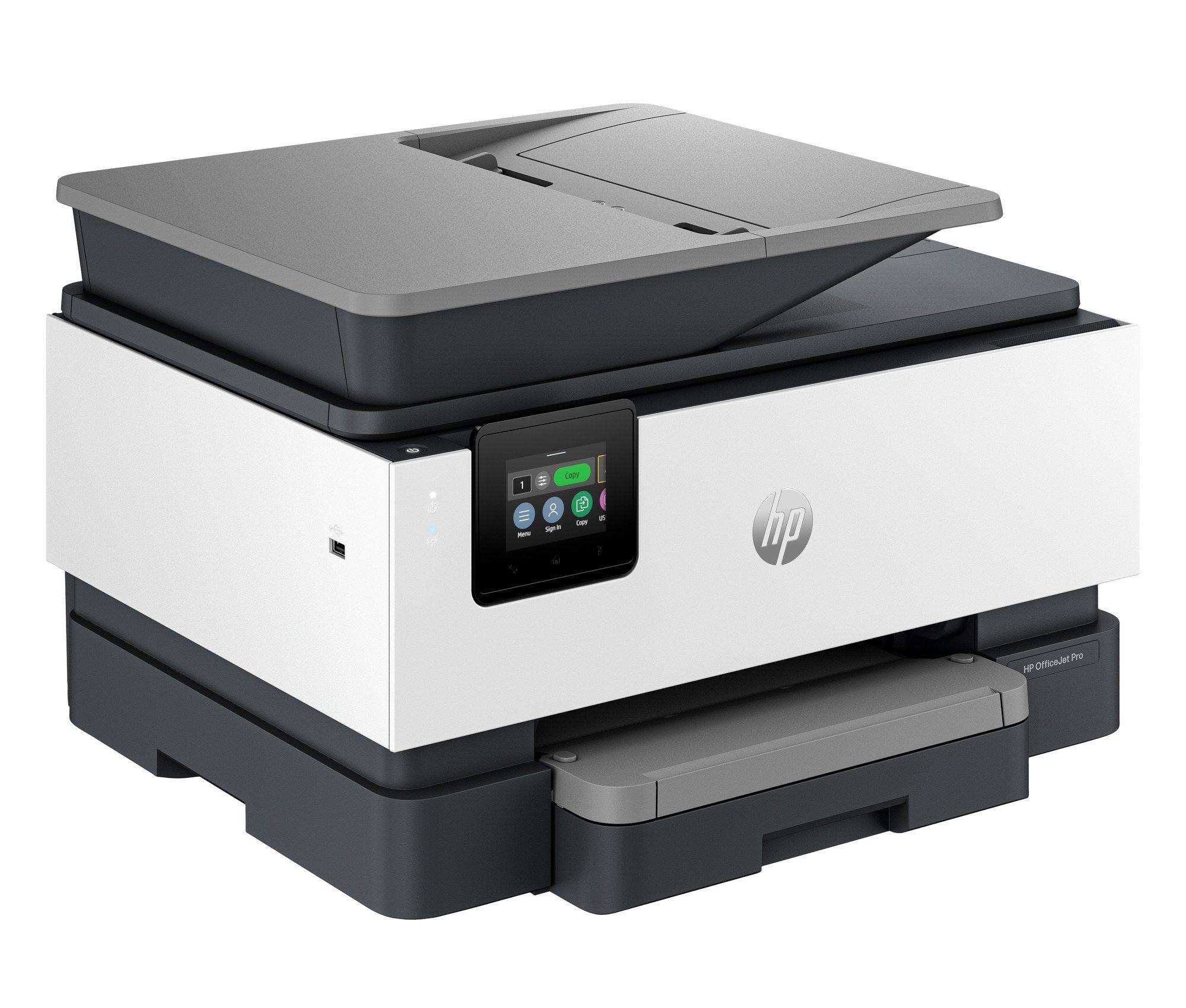 Impressora Multifunções HP OfficeJet Pro 9120b (A4 - Impressão a cores - 250 folhas - Cinzento) 4V2N0B — miniatura 2