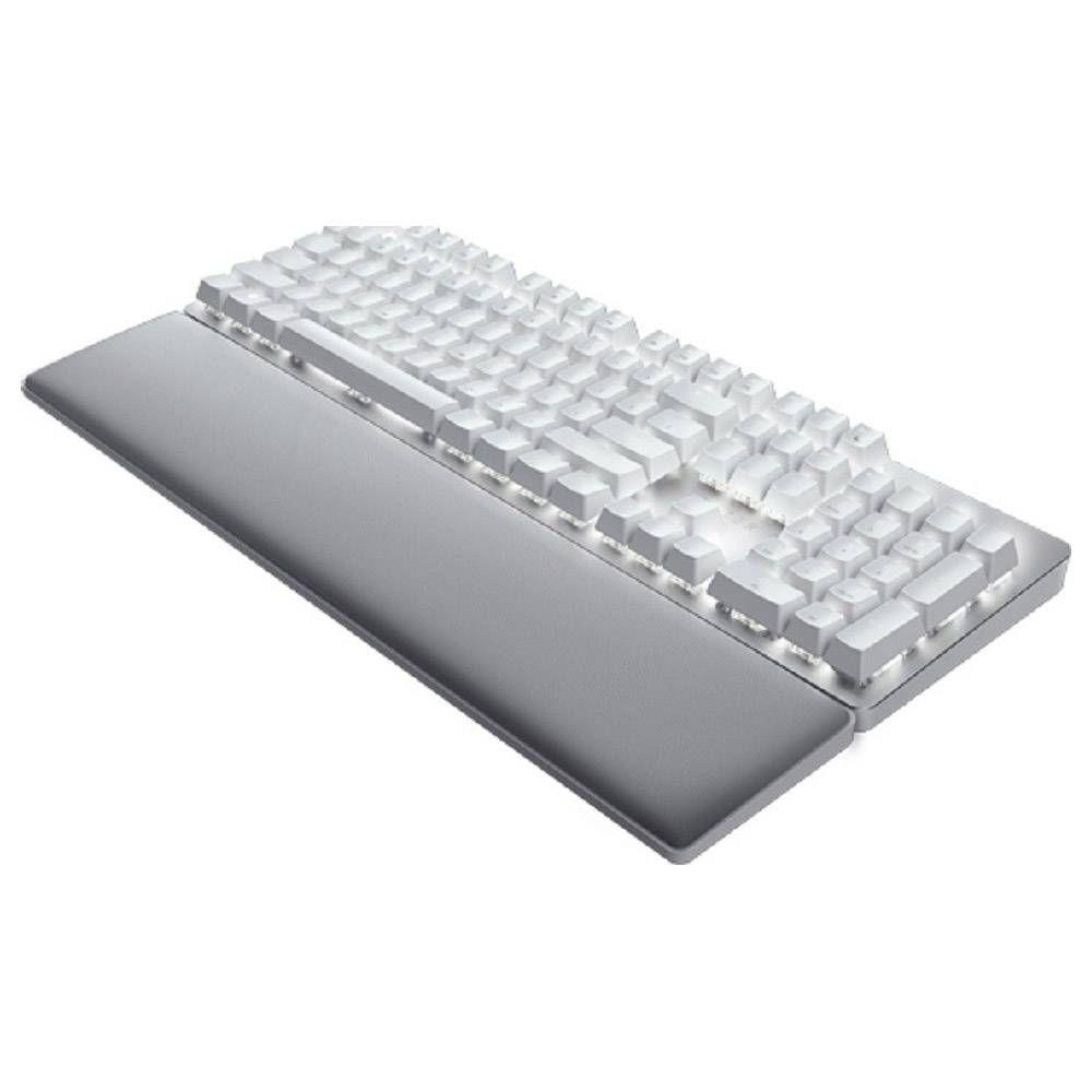 Teclado RAZER Pro Type Ultra (Inglês - Mecânico - Tamanho completo - Branco e Prateado) — miniatura 4