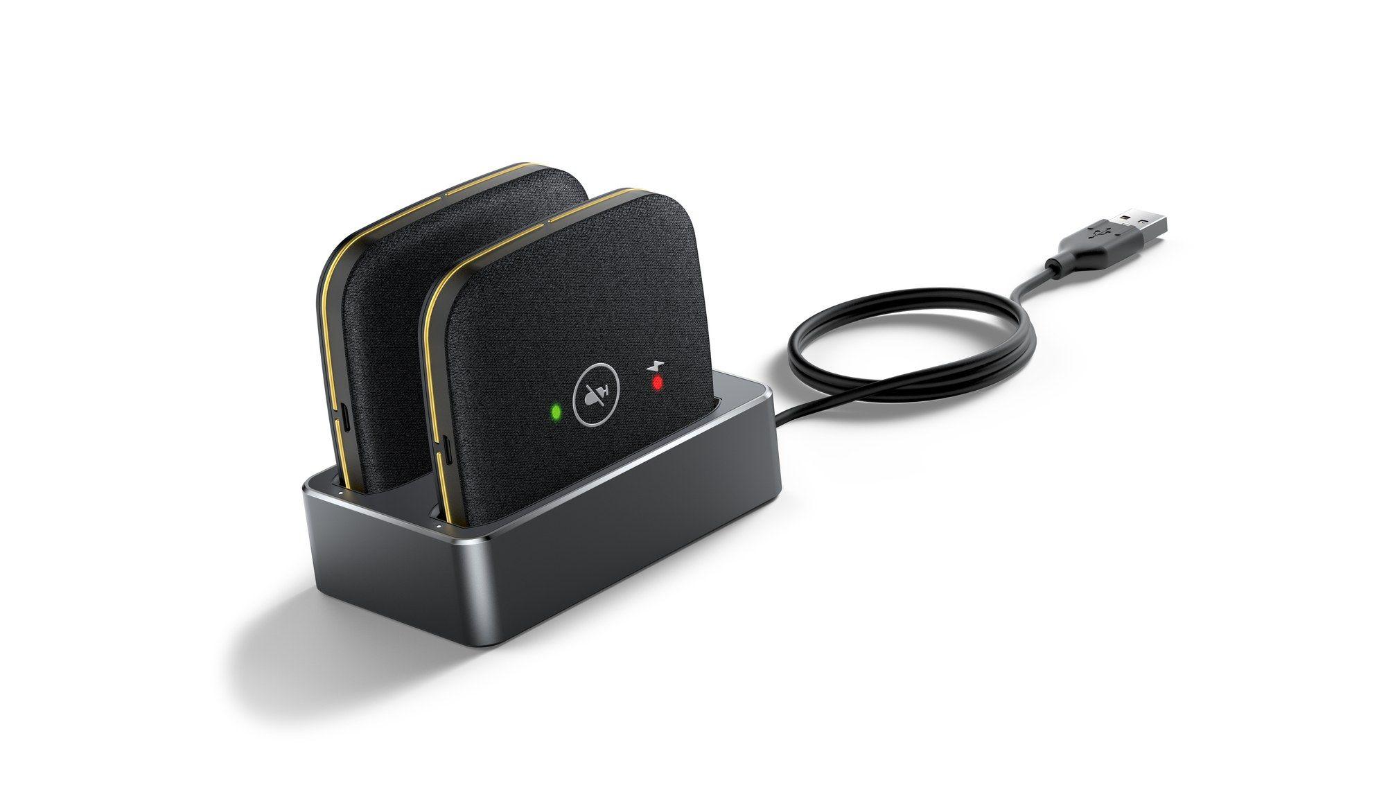 Microfone de Expansão YEALINK CPW65 (Com fios - 1x USB - Preto)