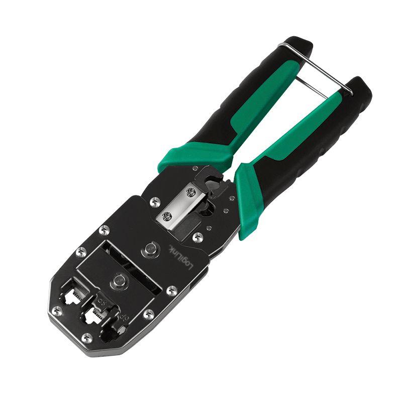 Alicate de Cravar LOGILINK WZ0079 (Aço - Preto e Verde)