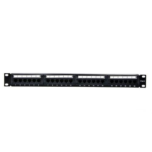 Painel de Transferência de Rede PHASAK PU 2420 (RJ45 - Até 10 Gbps - Montagem em rack - Preto) — miniatura 2