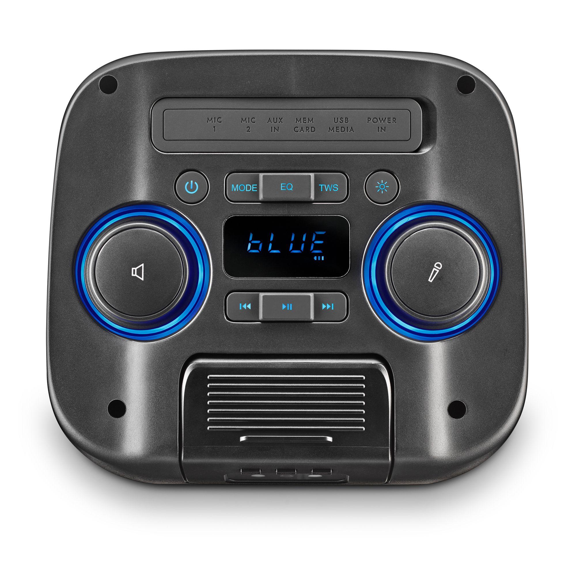 Coluna Portátil NGS Wild Club (Sem fios - 80 W - Preto), miniatura 5