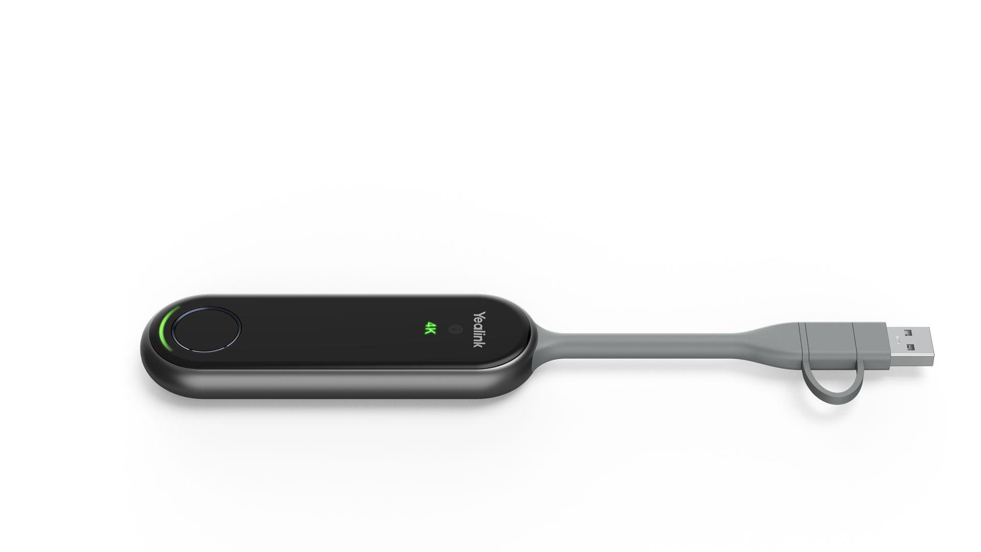 Dongle de Apresentação Sem Fios YEALINK PA20 (2,2 W - USB 3.2 Gen 1 Tipo C - Preto) — miniatura 3