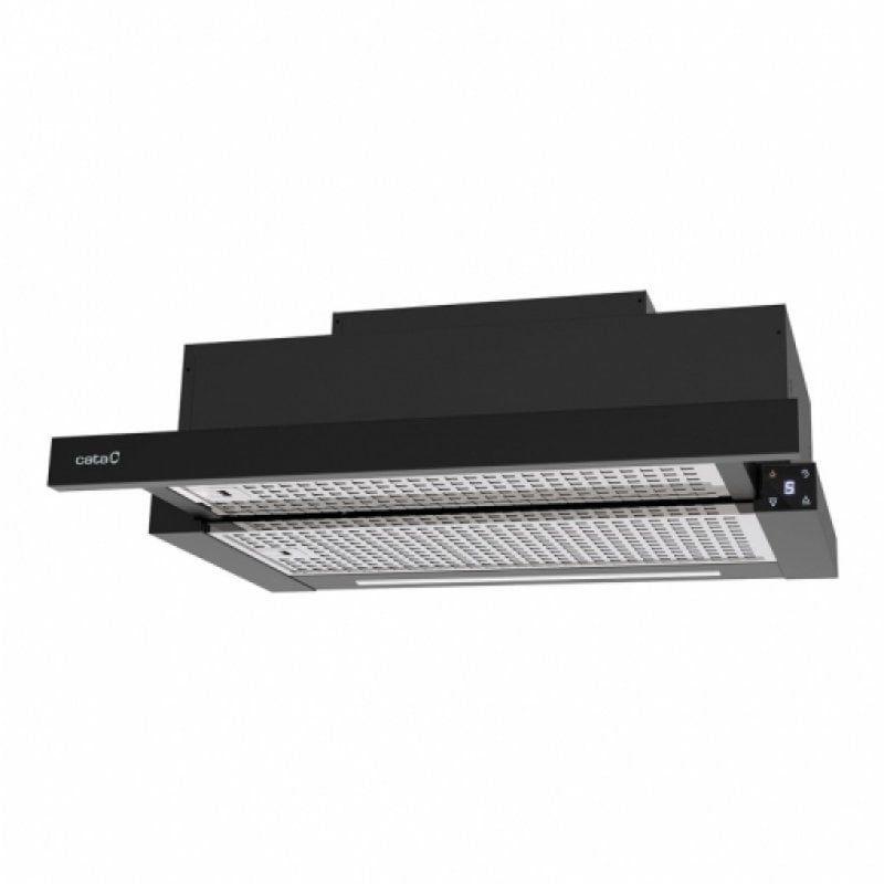 Exaustor de Encastre CATA TFH6630BK (Altura 22,15 cm - 60 cm - 46 cm - Preto)