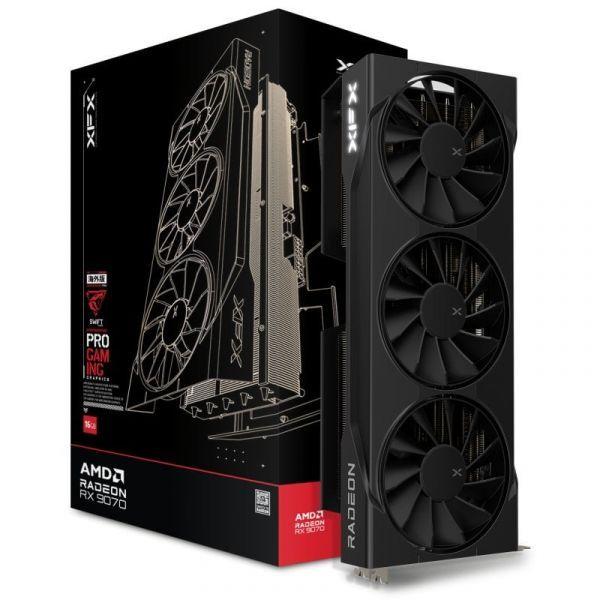 Placa Gráfica XFX SWIFT Radeon RX 9070 OC (Radeon RX 9070 - 20 Gbit/s - 16 GB - Preto), miniatura 2