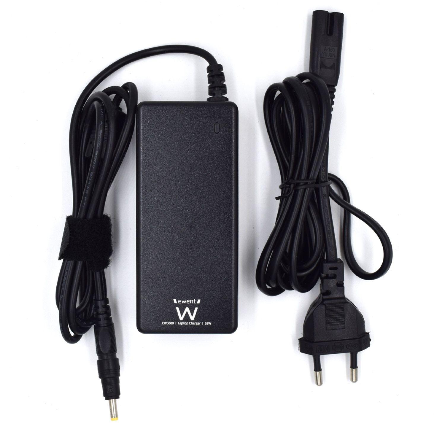 Carregador de Portátil EWENT EW3898 (HP - AC para DC - Preto), miniatura 2