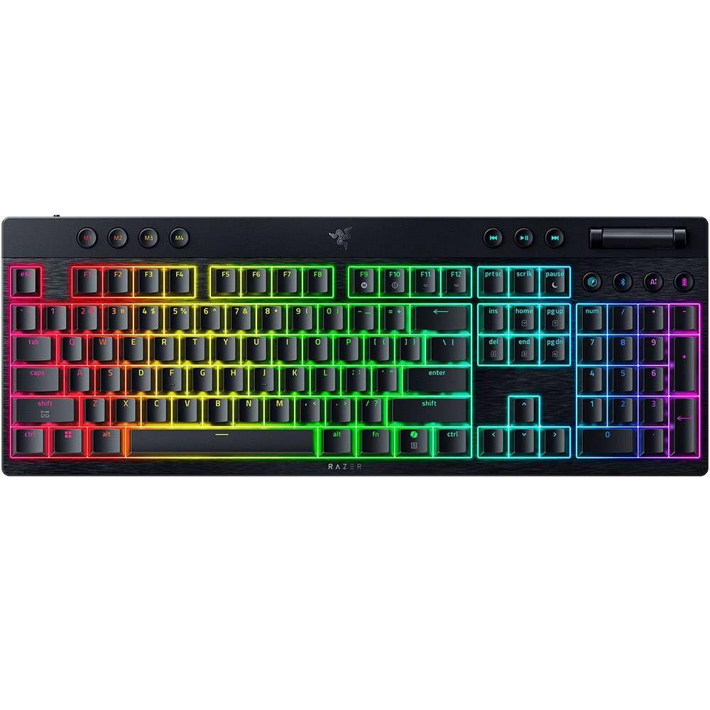 Teclado RAZER BlackWidow V4 Low-Profile HyperSpeed (Estados Unidos - Mecânico - Tamanho completo - Preto) — miniatura 2