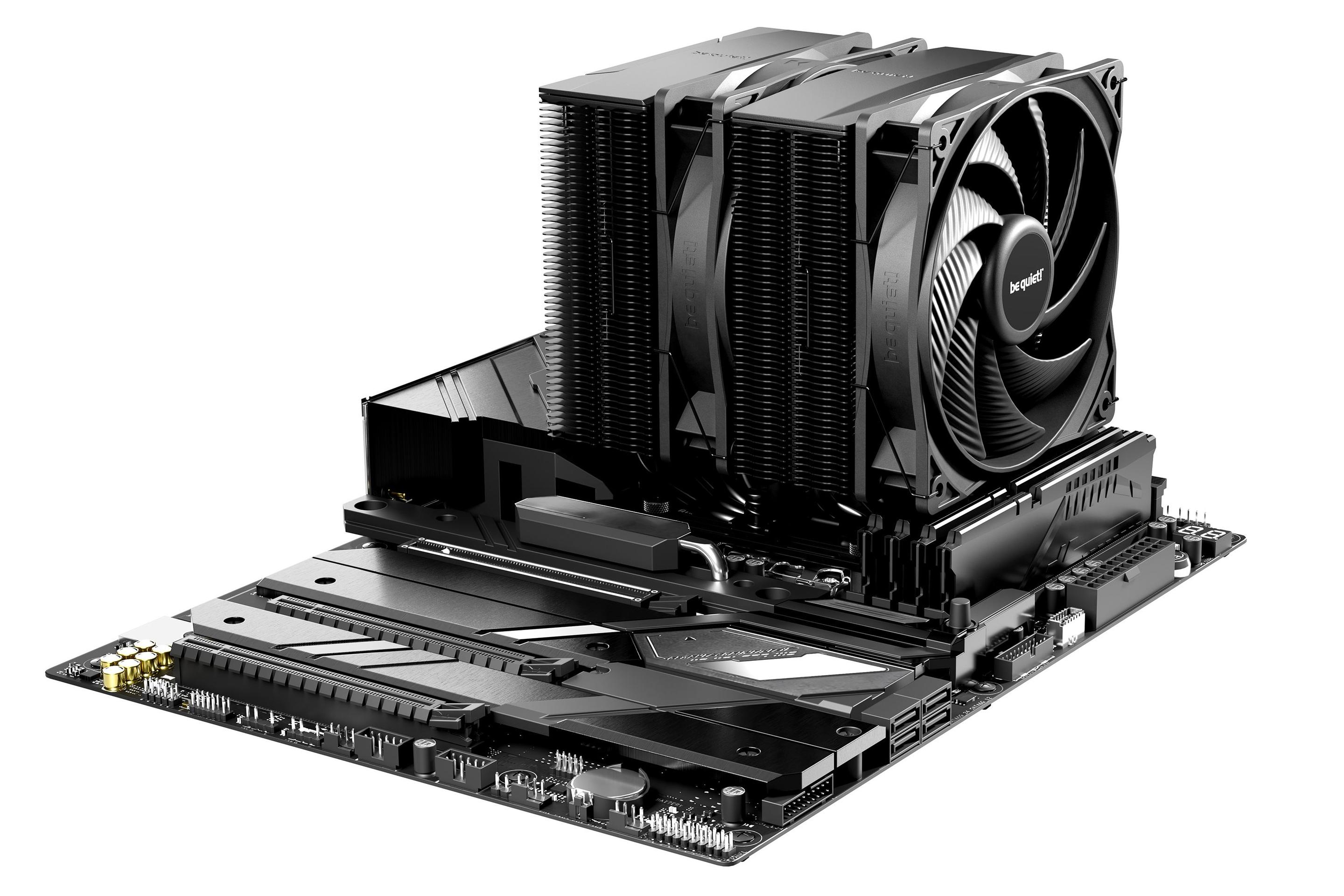 Dissipador de CPU BE QUIET! Pure Rock Pro 3 Black (120 mm - 2 ventoinhas - 2000 RPM - Preto), miniatura 4