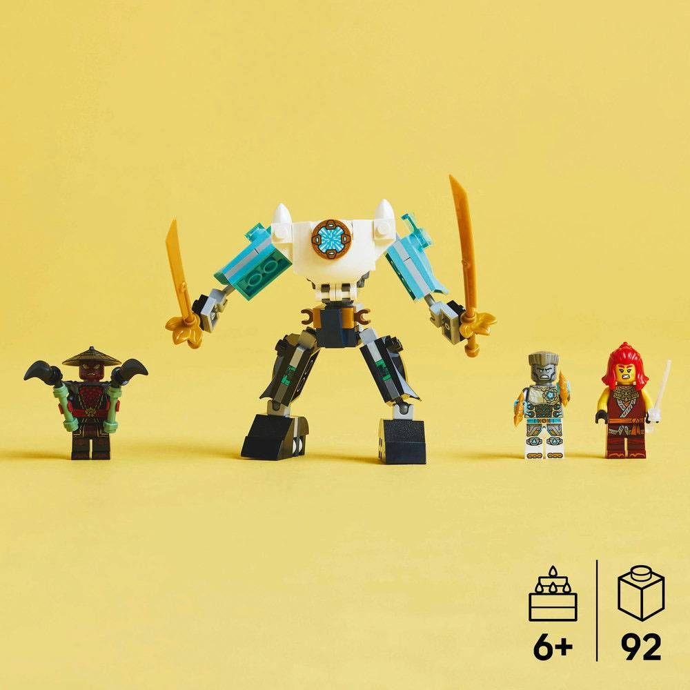 LEGO 71827 Ninjago Fato de Combate de Robô do Zane (6+ anos - 92 peças) — miniatura 6
