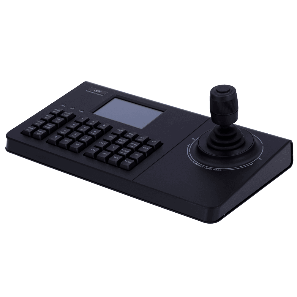 Teclado UNIVIEW UV-KB-1100-E (Ecrã LCD 4" - Joystick de 4 eixos - Layout Internacional - Preto)