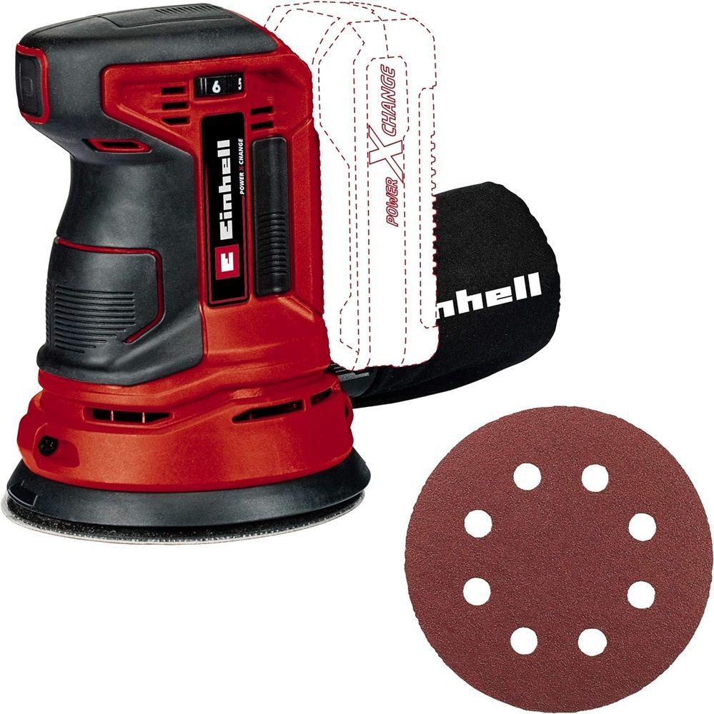 Lixadora Excêntrica Sem Fios EINHELL TE-RS 18 Li Solo (18 V - Disco de lixa 12,5 cm), miniatura 5