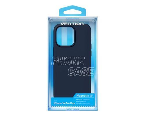 Capa de Silicone VENTION KUEL0-40 (iPhone 14 Pro Max - MagSafe - Silicone - Azul Meia-Noite) — miniatura 2