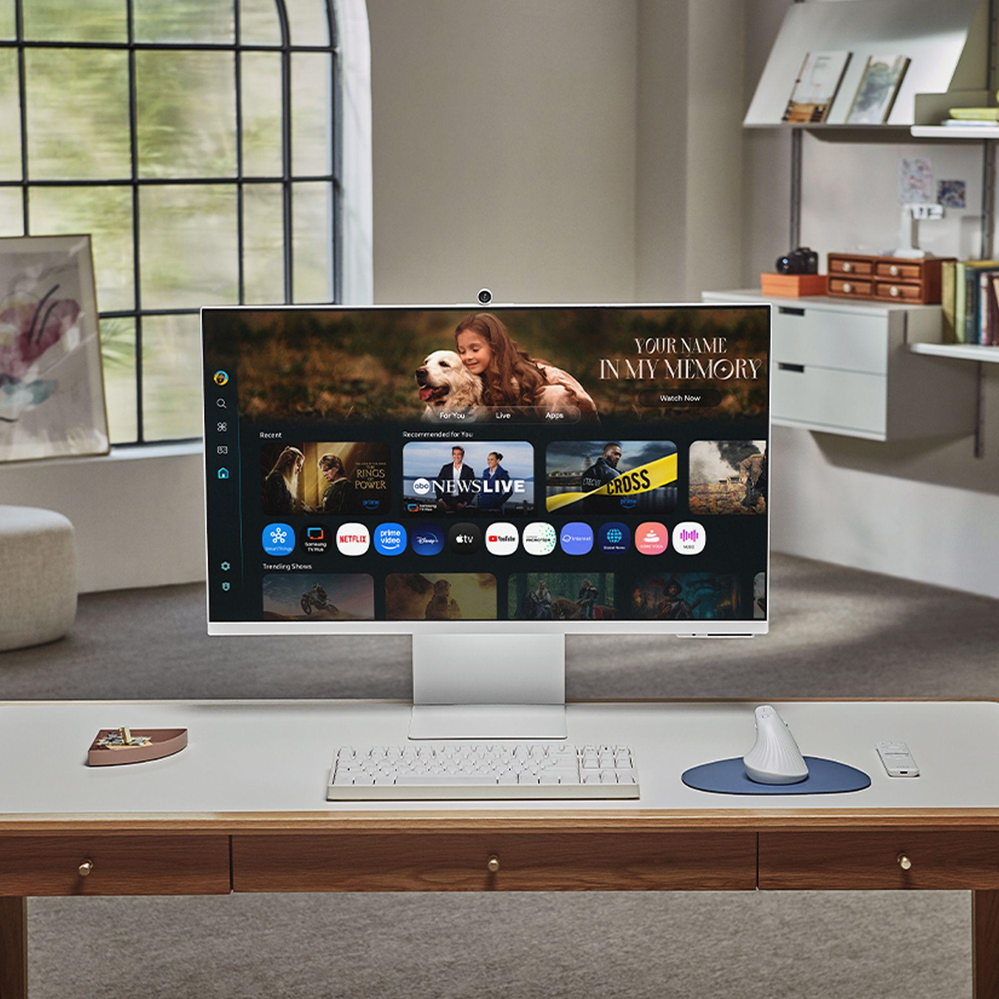 Monitor SAMSUNG M8 M80F LS32FM801UUXEN (32" - VA - 60 Hz - Branco) — miniatura 4