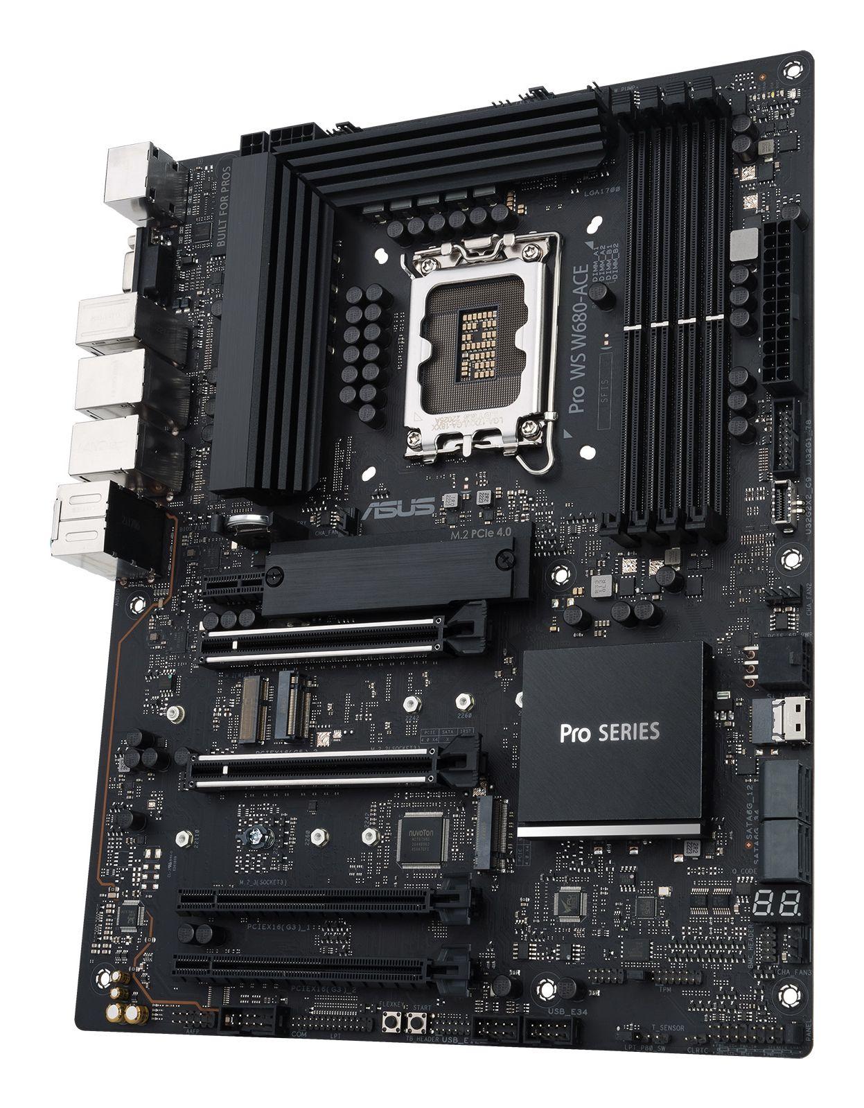 Motherboard ASUS PRO WS W680-ACE (LGA 1700 - ATX - Duplo canal - Preto), miniatura 4