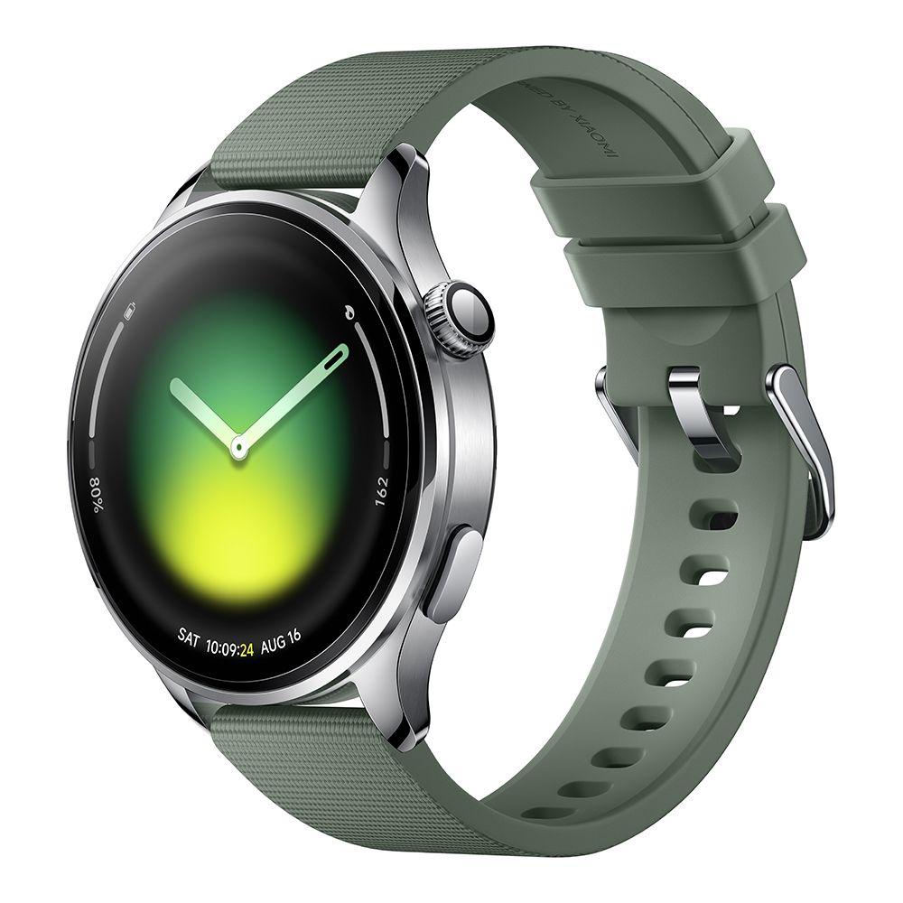 Smartwatch XIAOMI Watch 5 (Redondo - Wear OS - Snapdragon W5 Gen 1 - Verde Junípero)