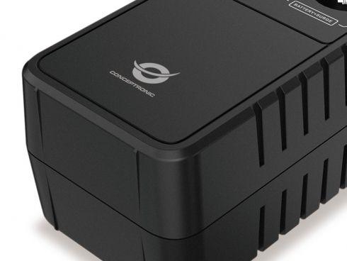 UPS CONCEPTRONIC ZEUS05E (2 x RJ-45 - Tipo F - Preto), miniatura 6