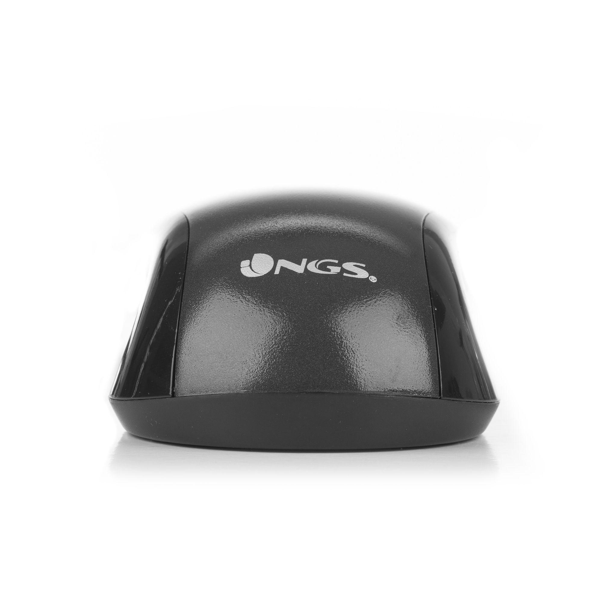 Rato NGS Mist (Mão direita - 800 DPI - Ótico - Preto), miniatura 3