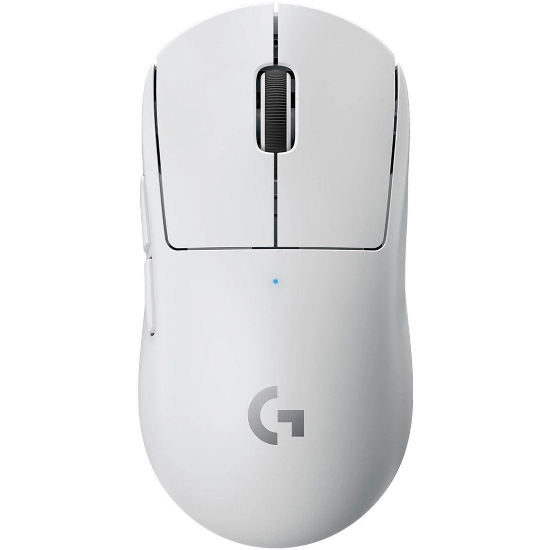 Rato LOGITECH PRO X SUPERLIGHT (Mão direita - 25600 DPI - HERO - Branco)