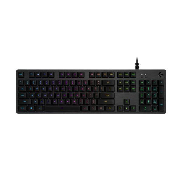 Teclado LOGITECH G512 (Francês - Logitech GX Brown - Tamanho completo - Carbono) — miniatura 2