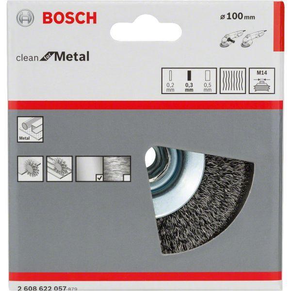 Escova Cónica BOSCH PRO Metal Clean 2608622057 (Metal - Azul), miniatura 4