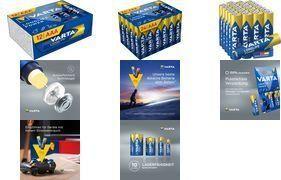 Pilhas Alcalinas VARTA Longlife Power LR03 AAA (Azul Metálico)
