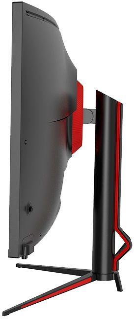 Monitor Gaming KEEP OUT XGM34UW (34" - AHVA - 165 Hz - Preto e Vermelho) — miniatura 3