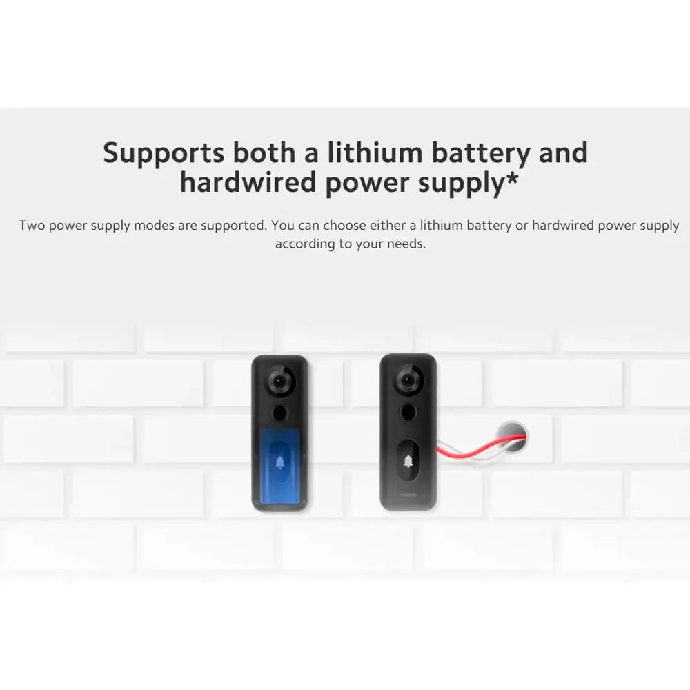 Videoporteiro Inteligente XIAOMI Smart Doorbell 3S (Preto) — miniatura 5