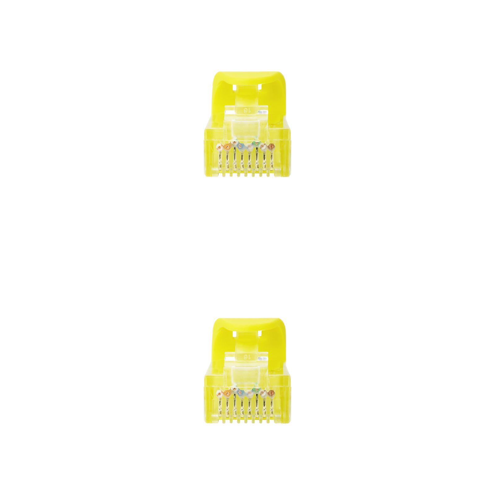 Cabo de Rede RJ45 NANOCABLE 10.20.1802-Y (2 m - Cat6A - RJ-45 Macho - Amarelo), miniatura 3