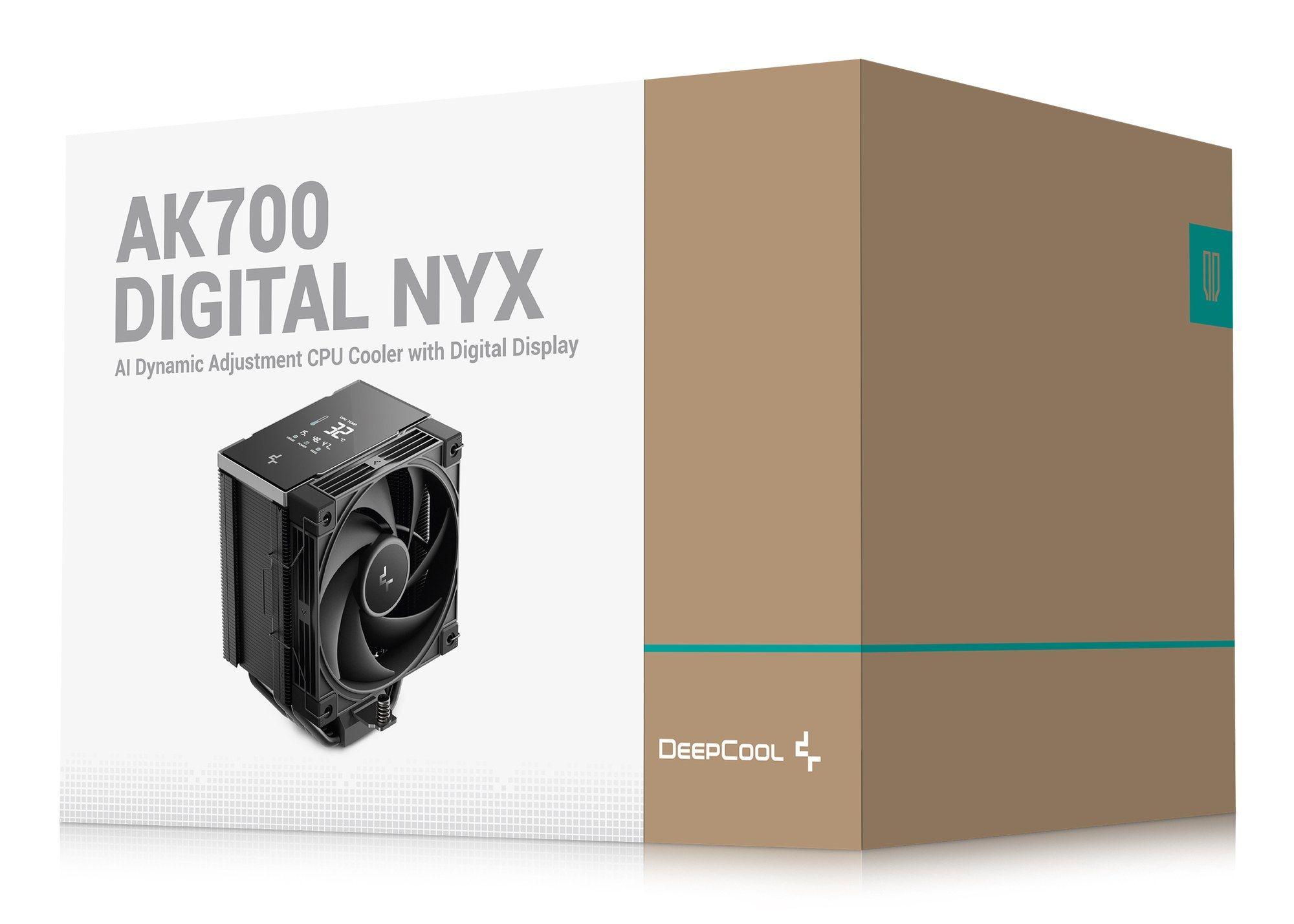 Dissipador CPU DEEPCOOL AK700 Digital NYX (120 mm - 2700 RPM - 4-pin - Preto) — miniatura 9