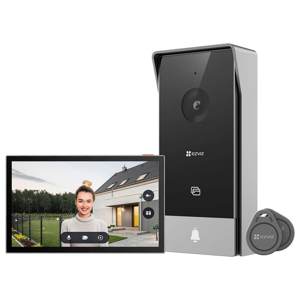 Vídeo Porteiro Inteligente EZVIZ HP5 (7" - Wi-Fi - Preto e Prateado) — miniatura 2