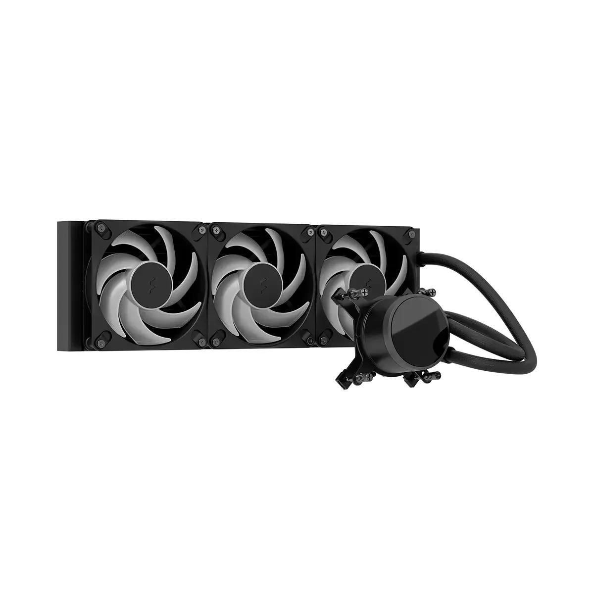 Water Cooler para CPU FRACTAL DESIGN Radius 360 RGB (LGA 1200, AM4, AM5 - LGA 1200, AM5, AM4 - 120 mm - Preto) — miniatura 2