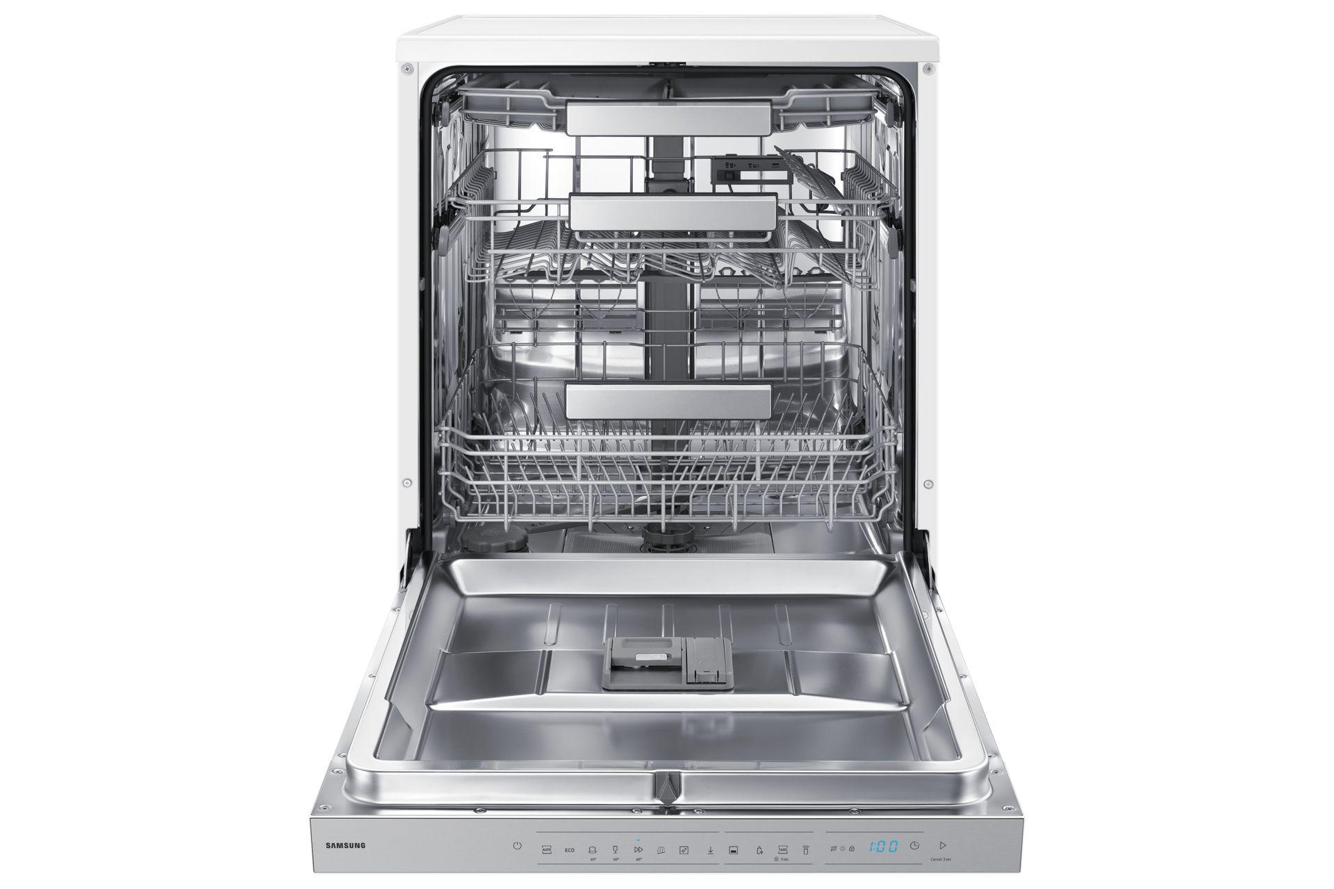 Máquina de Lavar Loiça Independente SAMSUNG DW70H73YCFVU1 (Largura 60 cm - 14 talheres - B - Inox), miniatura 4