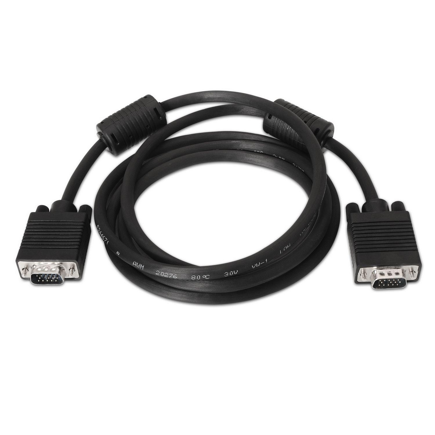 Cabo VGA AISENS A113-0073 (6 m - Preto) — miniatura 2