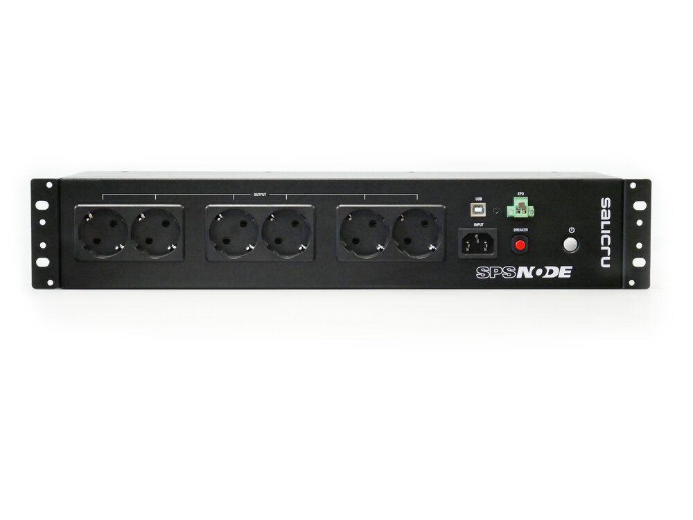 SAI Off-line SALICRU SPS 900 NODE (Tipo F - Preto), miniatura 2