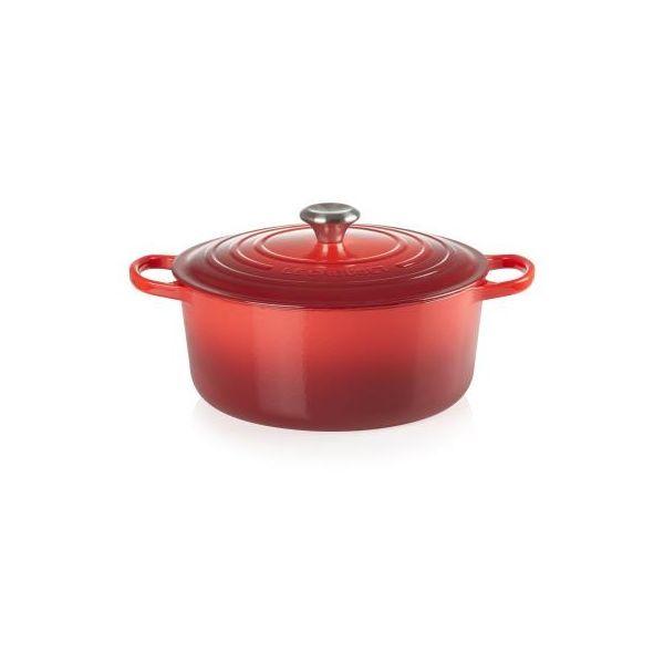 Tacho Cocotte LE CREUSET 21177280602430 (Ferro fundido - Vermelho)