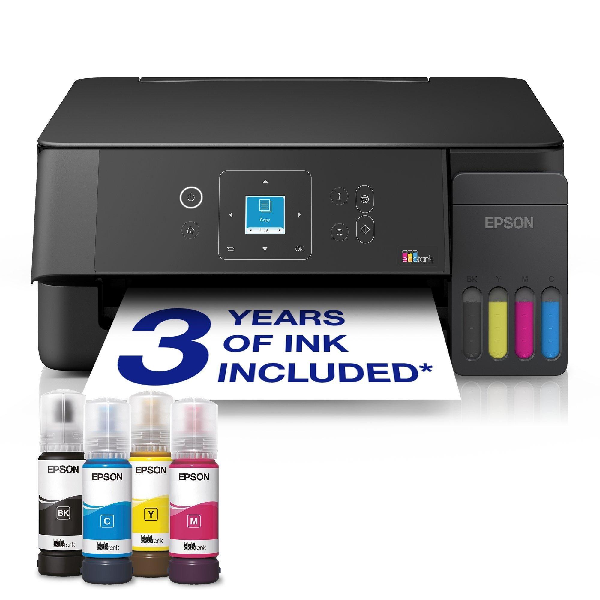 Impressora Multifunções EPSON EcoTank ET-2920 (A4 - Impressão a cores - 100 folhas - Preto) — miniatura 2