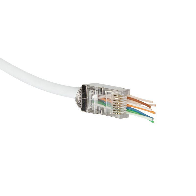 Conetor Modular RJ45 LOGILINK MP0077 (RJ-45 - Transparente) — miniatura 6