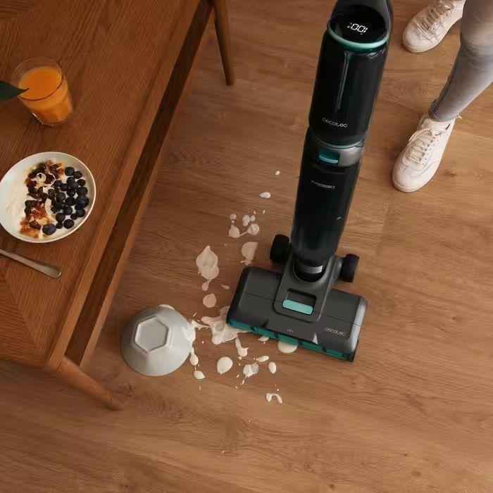 Esfregona Elétrica CECOTEC FreeGo Wash&Vacuum Spray (Preto), miniatura 5
